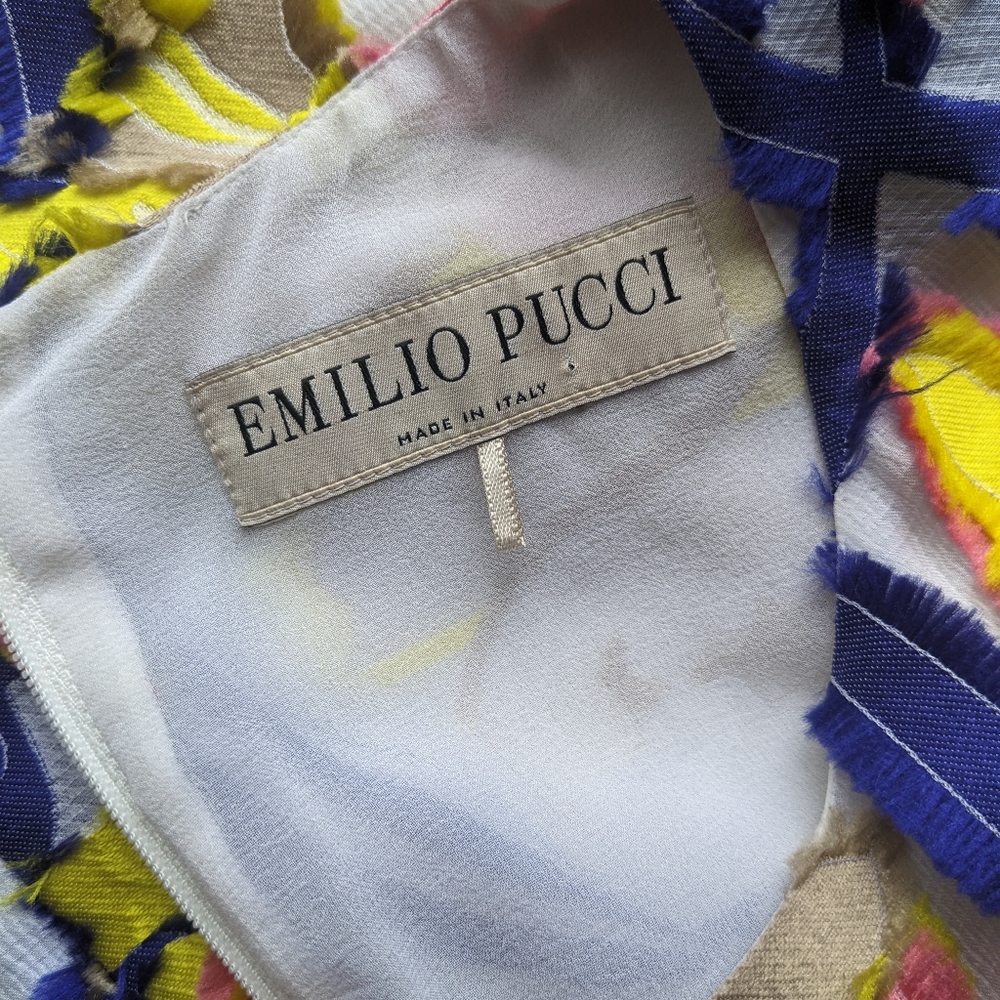 Emilio Pucci silk dress - Picture 4 of 9